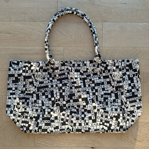 Diane von Furstenberg large crossword tote - Picture 3 of 5